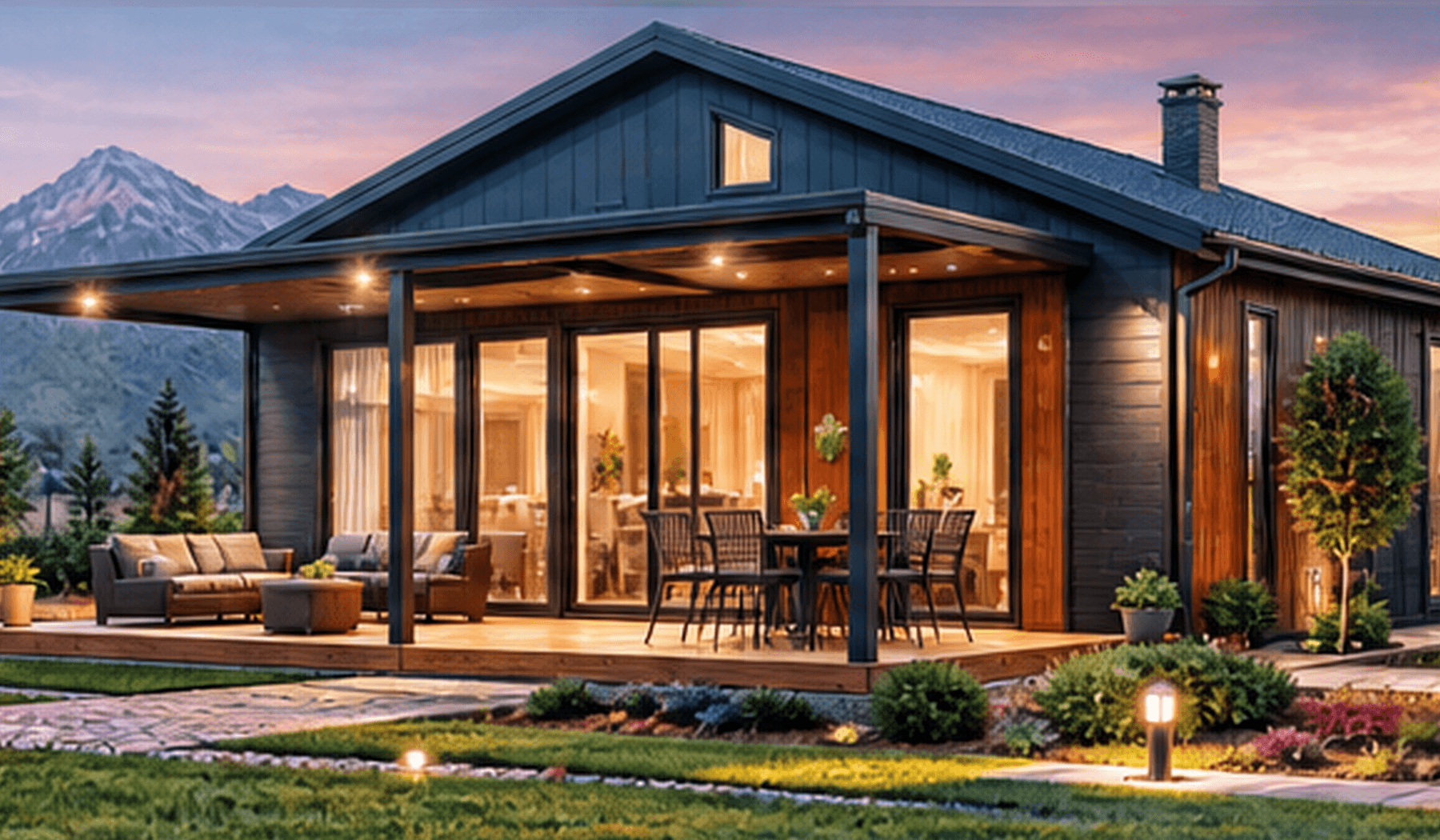 72 m² Tek Katlı Prefabrik Ev